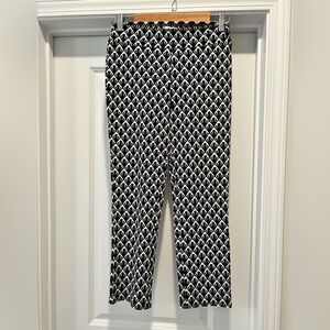 Mudpie Black/White Patterned Pants